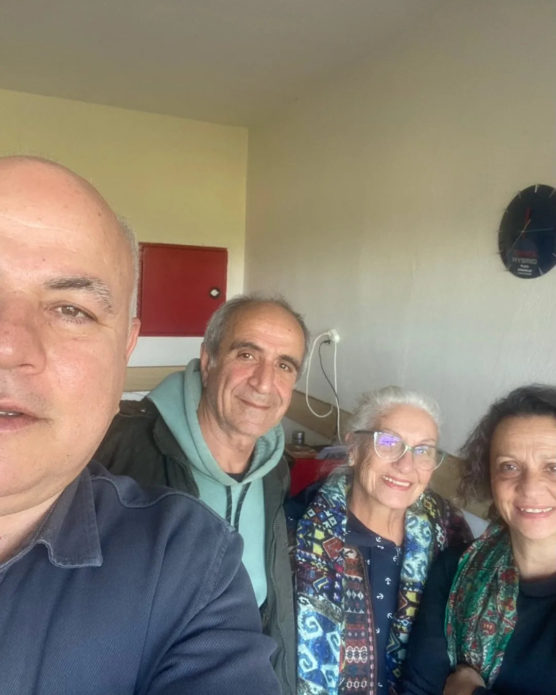 A group photo from the discussion about prickly pear with visitors from Muğla
