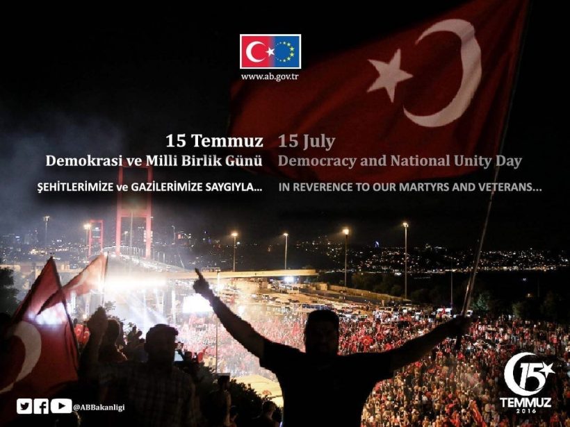 July 15, Democracy and National Unity Day