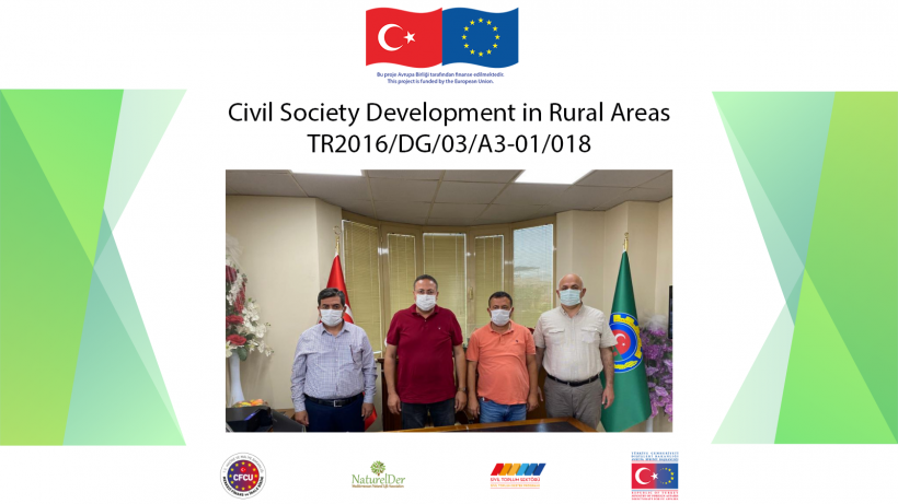 Mersin’in Tarsus İlçesinde Kırsal Alanlarda Sivil Toplum Gelişimi Projesinin Toplantısı Yapıldı!